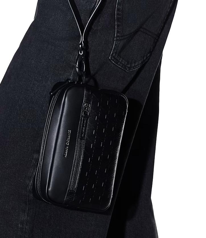 Armani Exchange borsello nero uomo