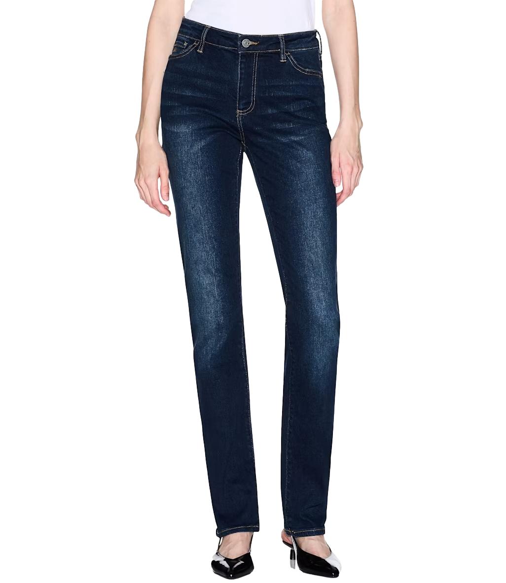 Armani Exchange Jeans denim scuro donna