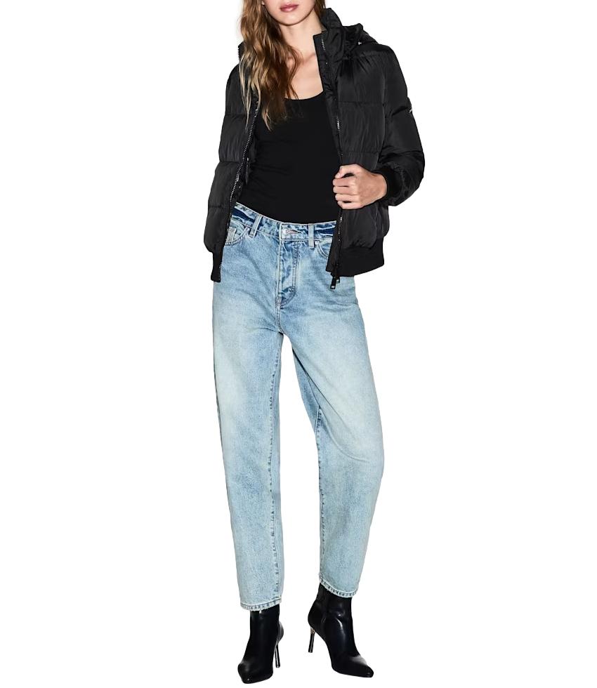 Armani Exchange giubbino imbottito corto donna nero