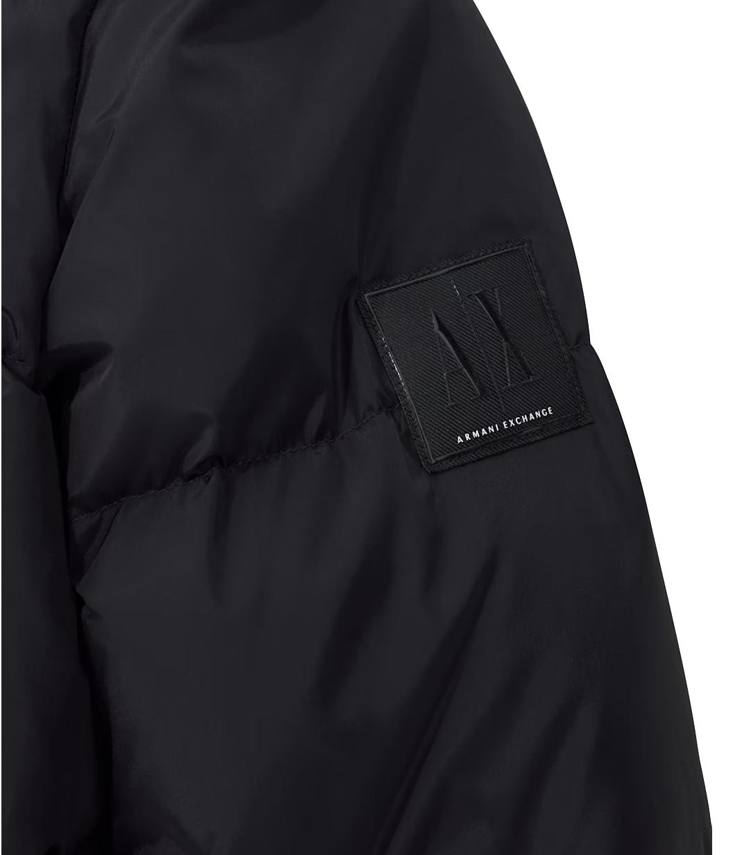 Armani Exchange giubbino imbottito corto donna nero