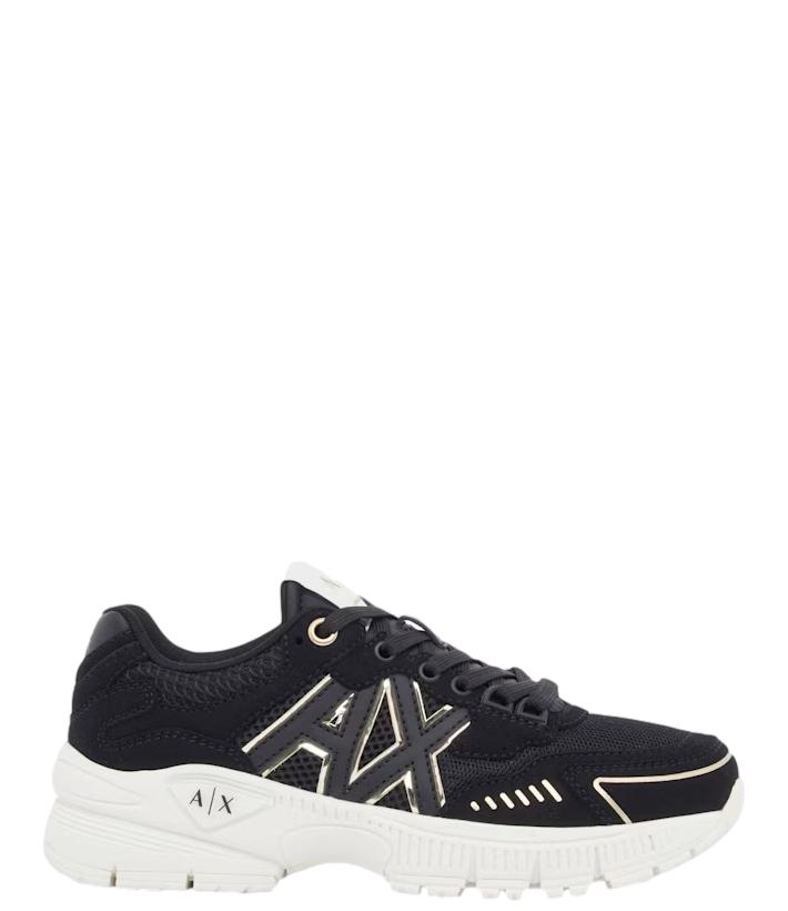 Armani Exchange sneakers Speed zebra black/white donna