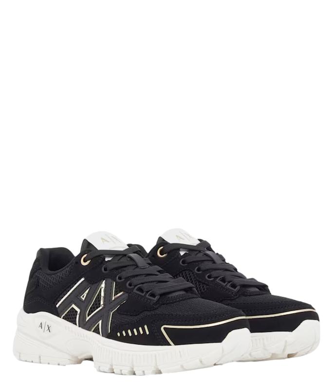 Armani Exchange sneakers Speed zebra black/white donna
