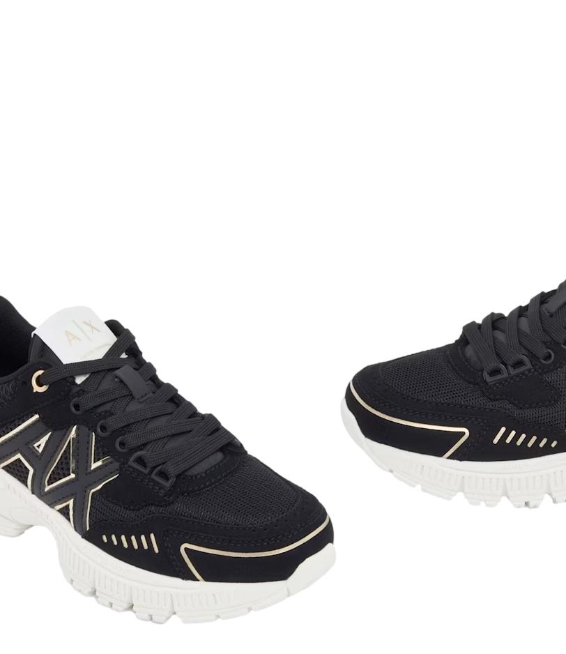 Armani Exchange sneakers Speed zebra black/white donna