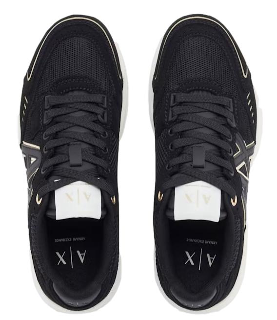 Armani Exchange sneakers Speed zebra black/white donna