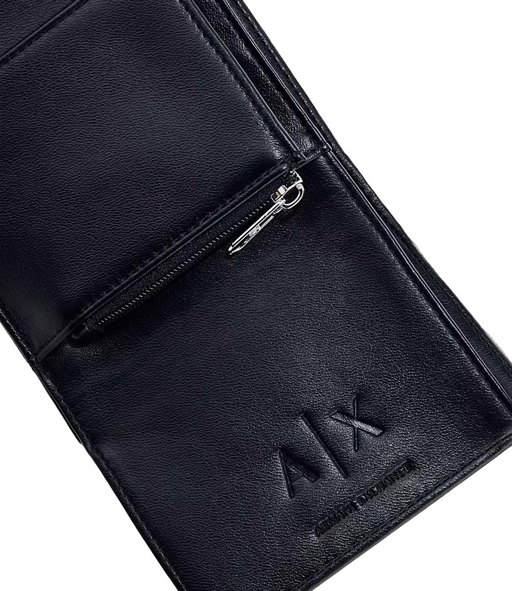 Armani Exchange portafoglio nero da donna