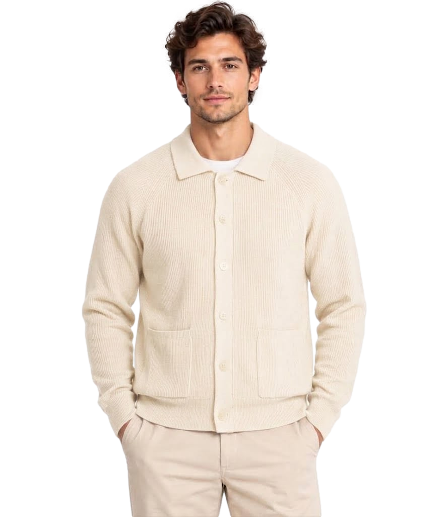 Atpco cardigan pullover color bianco panna