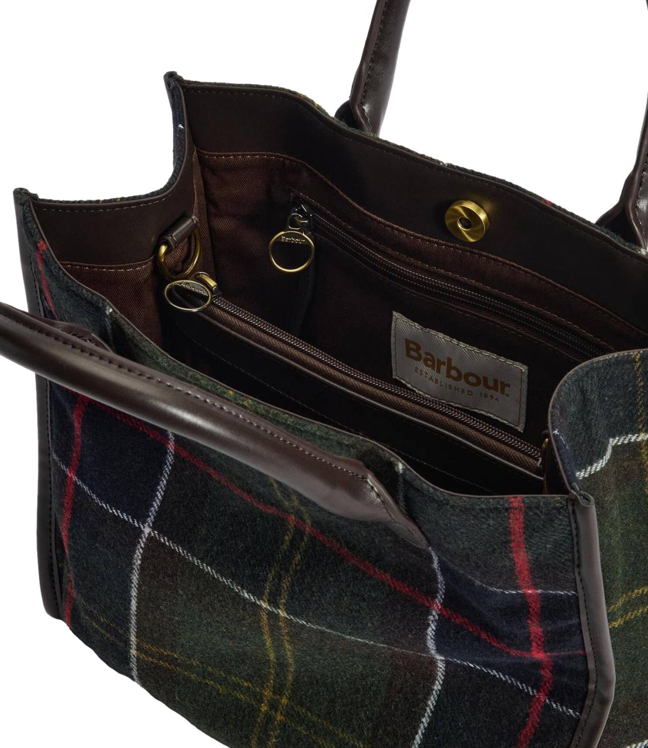 Barbour borsa Barrhill Tartan donna