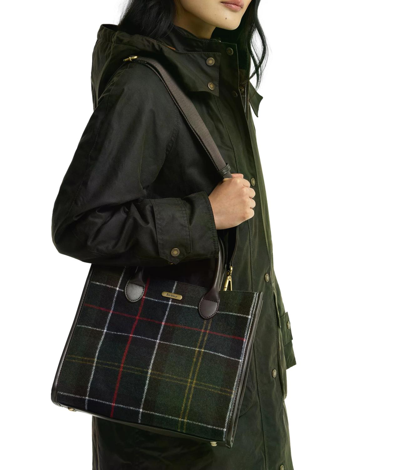 Barbour borsa Barrhill Tartan donna