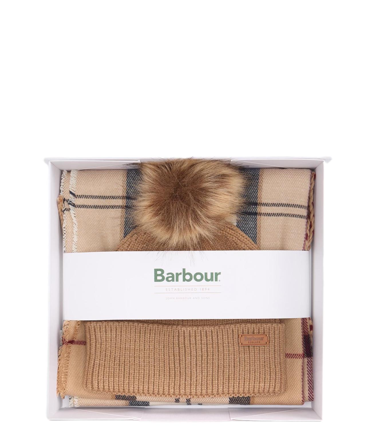 Barbour Set Dover Beanie & Hailes Scarf unisex
