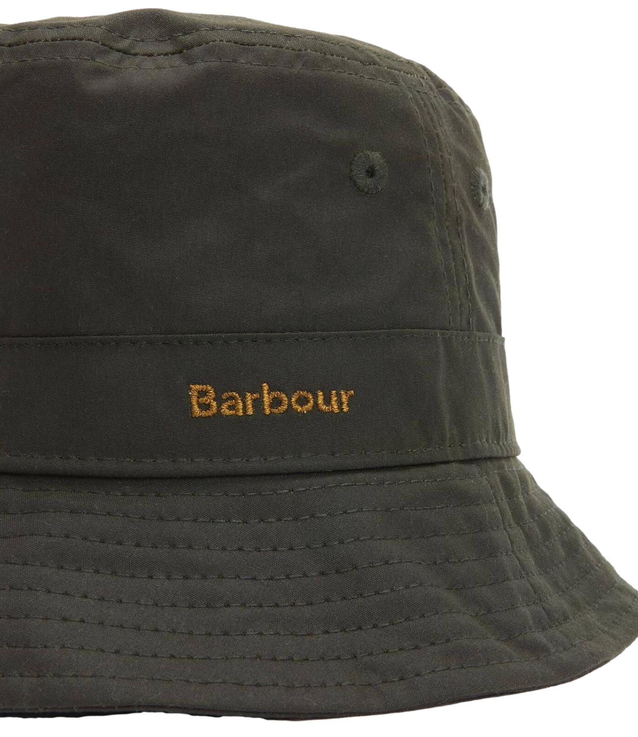 Barbour berretto Belsay olive uomo