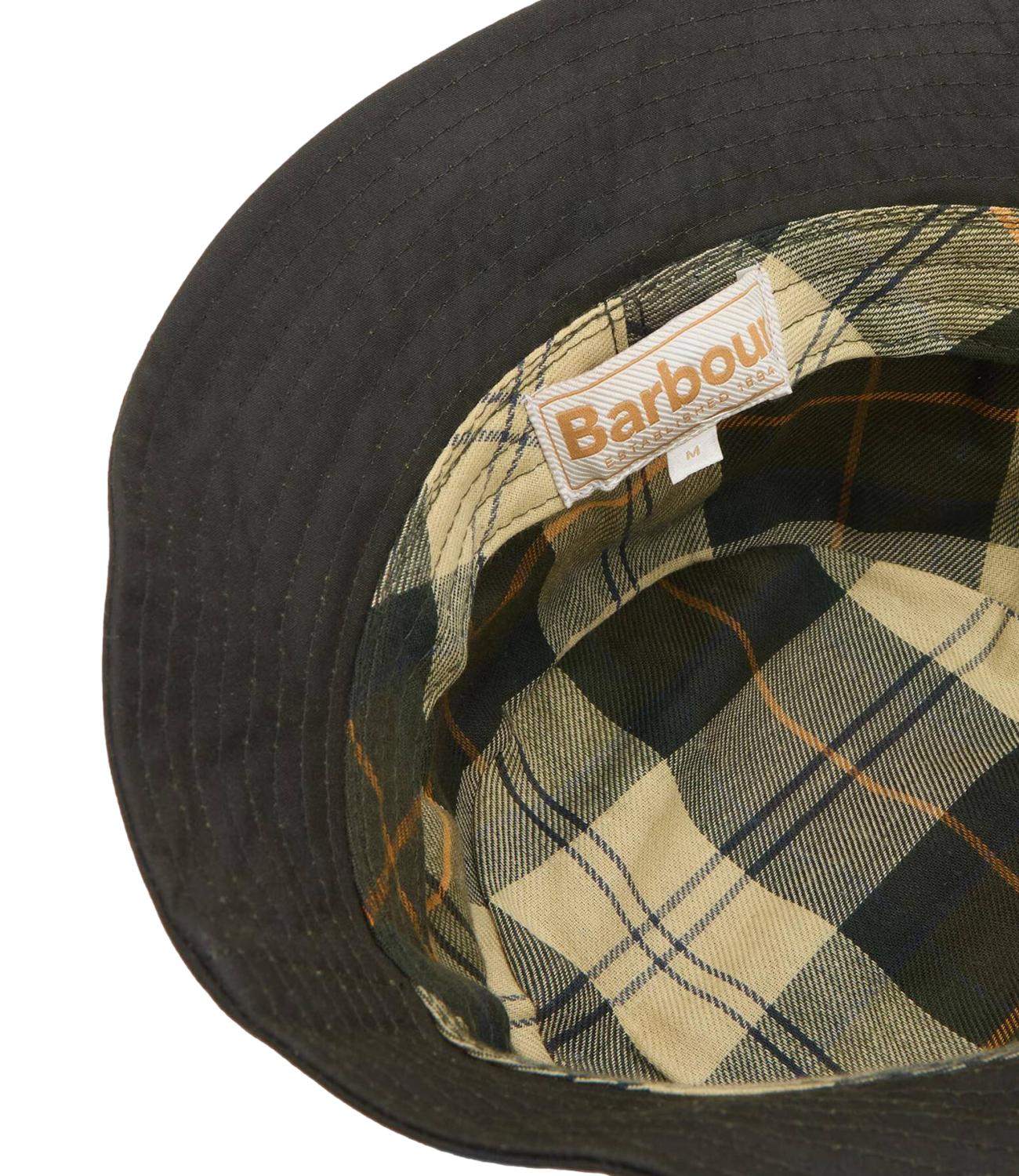 Barbour berretto Belsay olive uomo