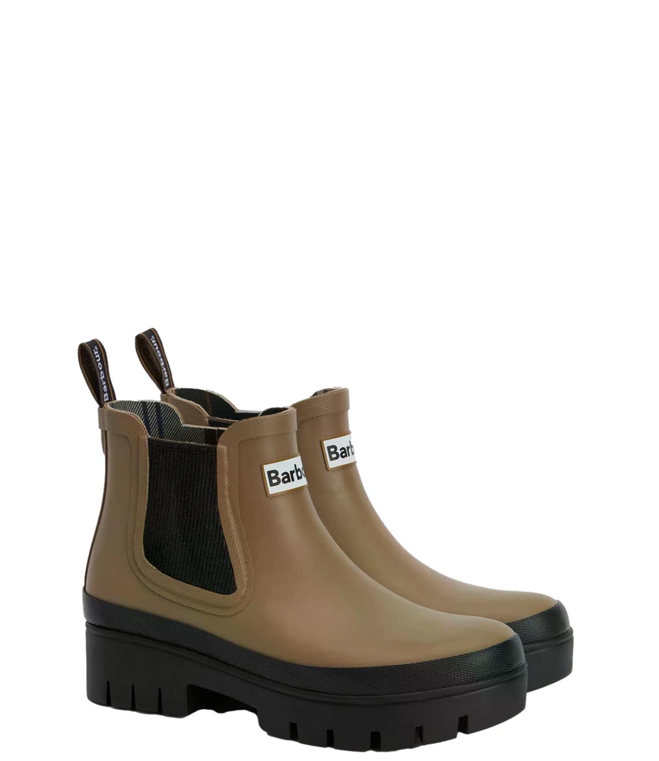 Barbour stivaletti Halton marrone chiaro donna