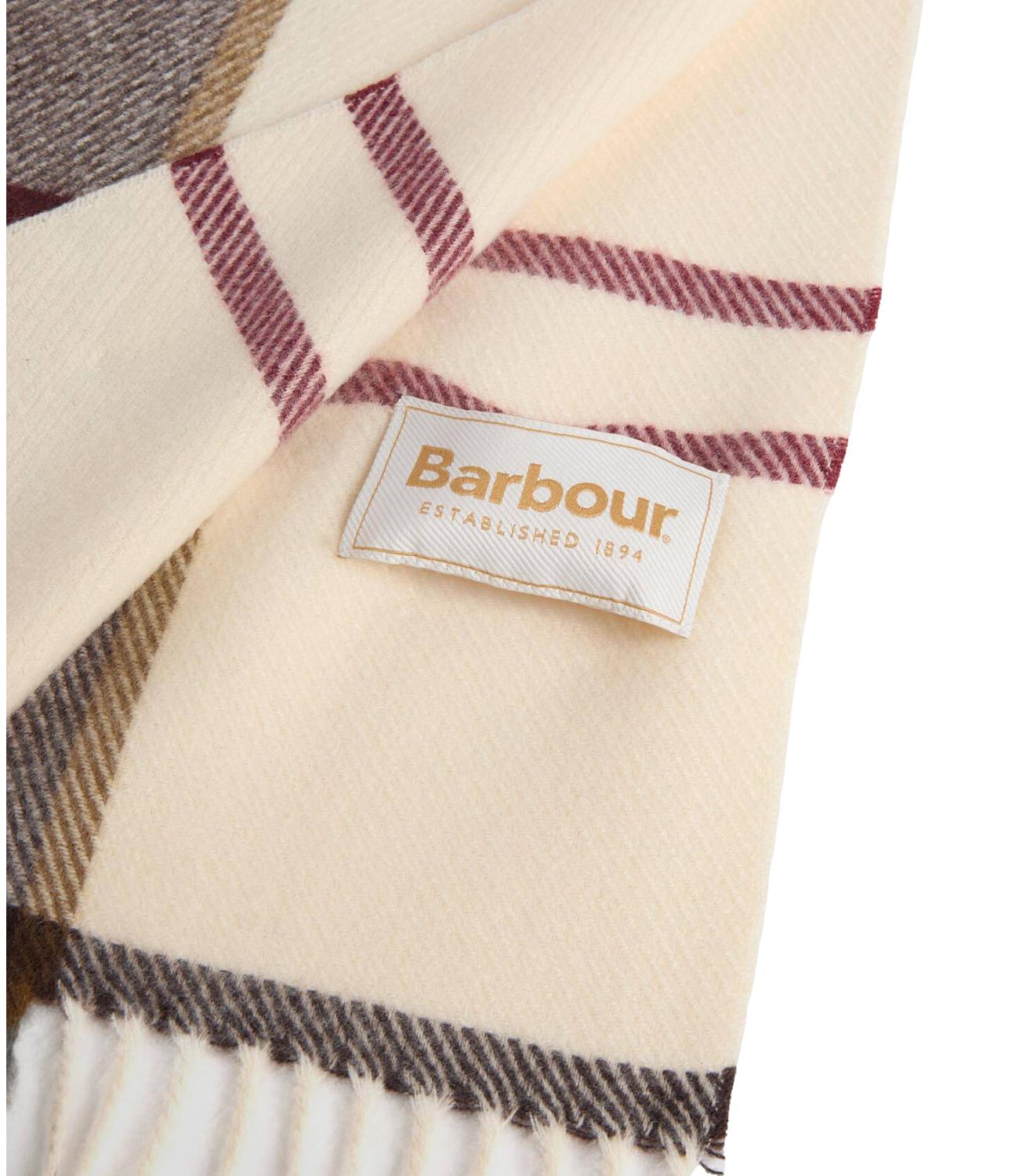 Sciarpa Harriet Tartan beige donna