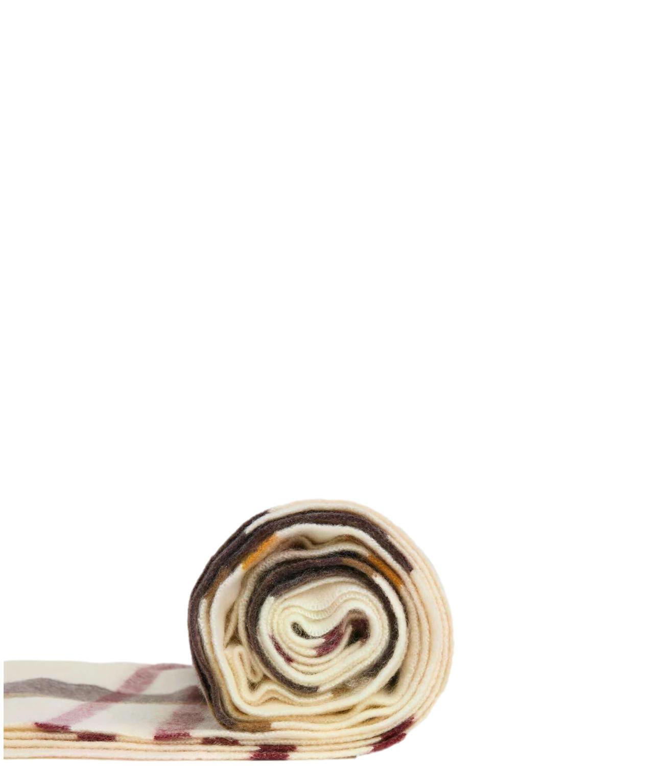 Sciarpa Harriet Tartan beige donna