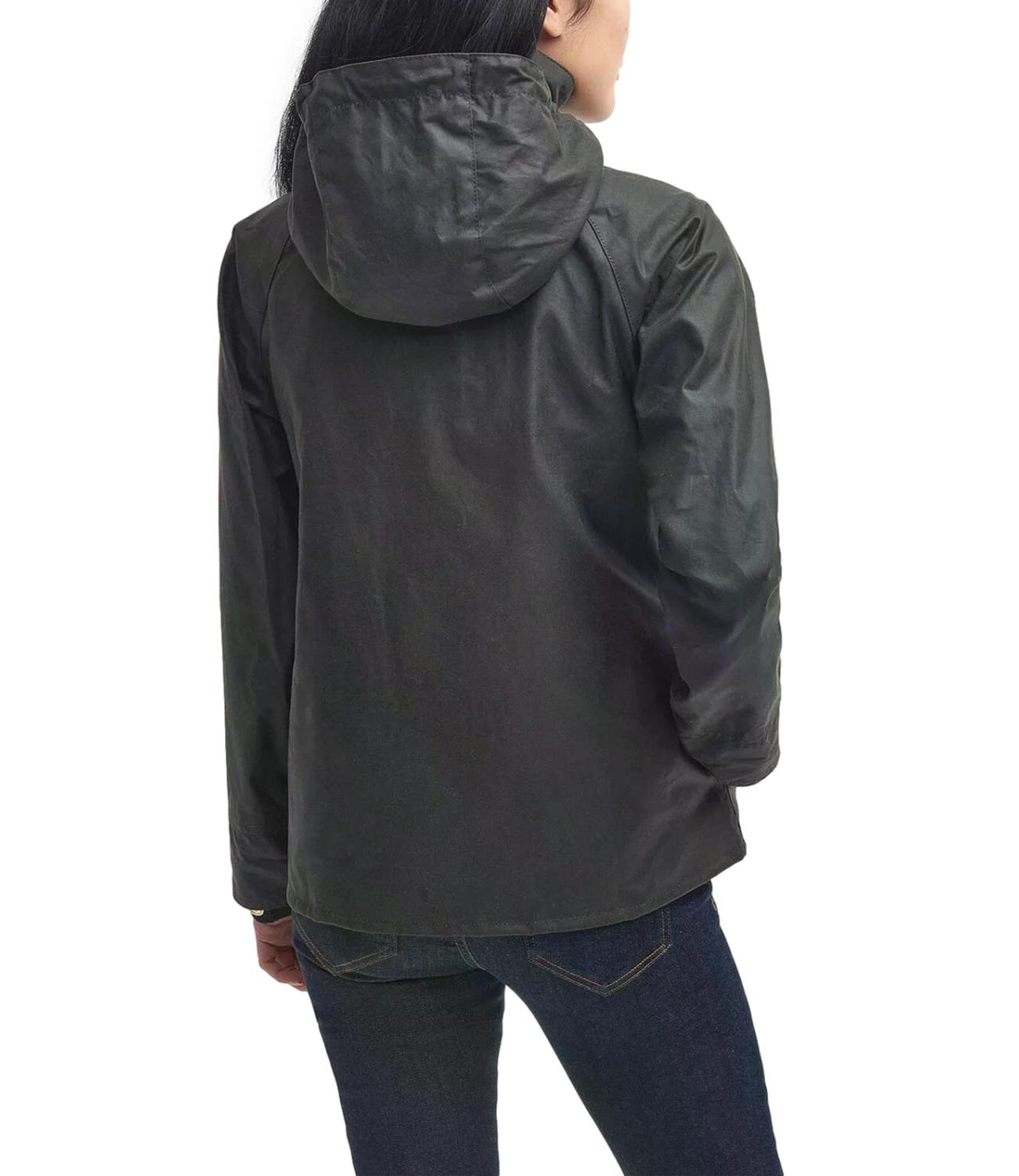 Barbour Giacca Avon Wax verde oliva donna
