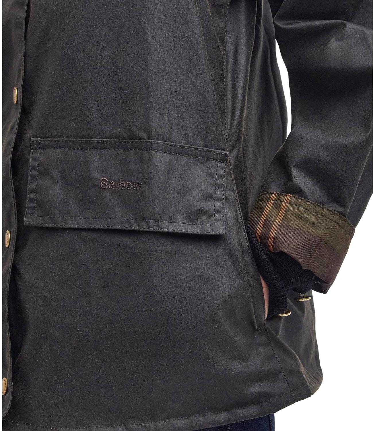 Barbour Giacca Avon Wax verde oliva donna