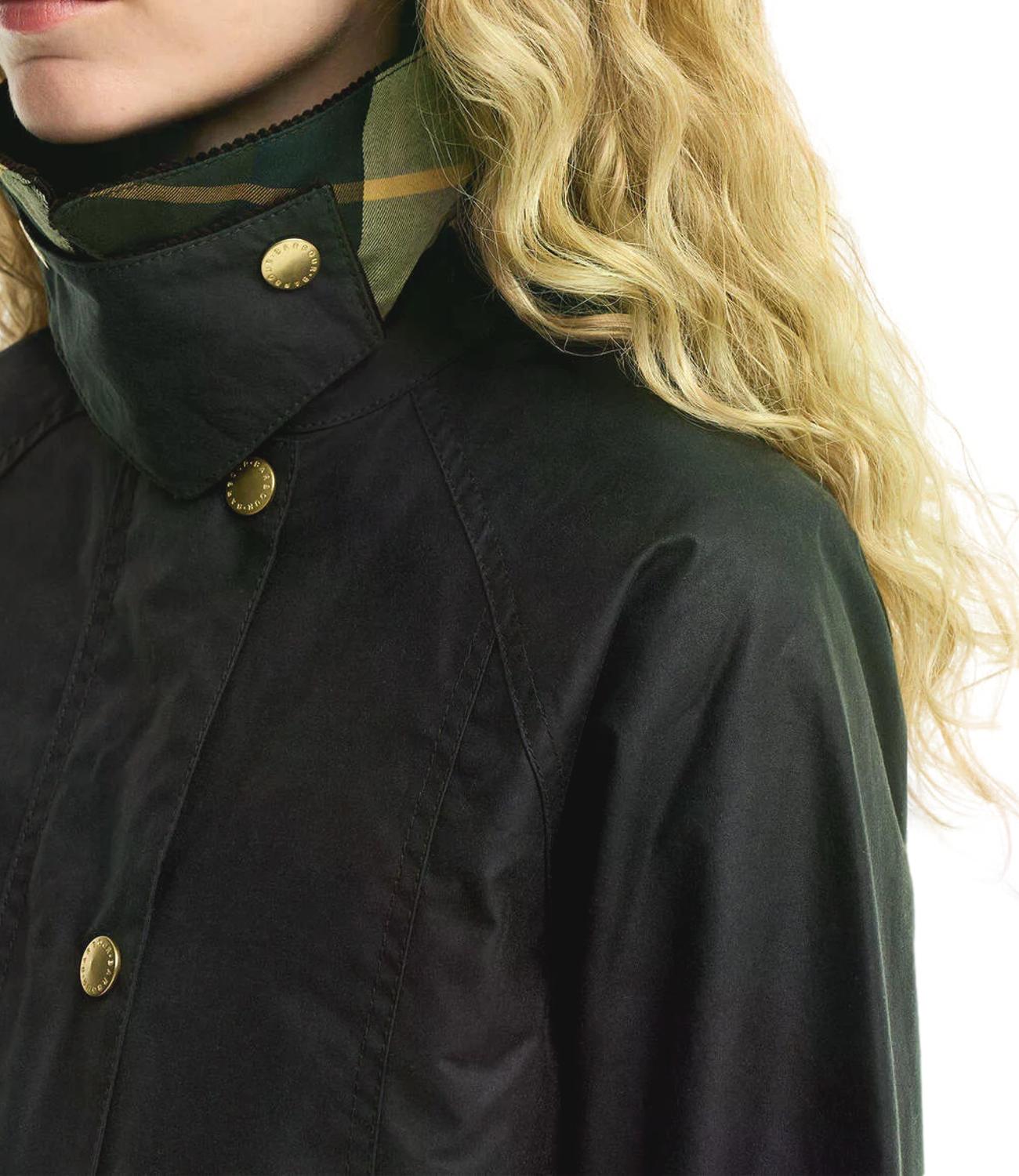 Barbour Giacca Cropped Beadnell Wax donna