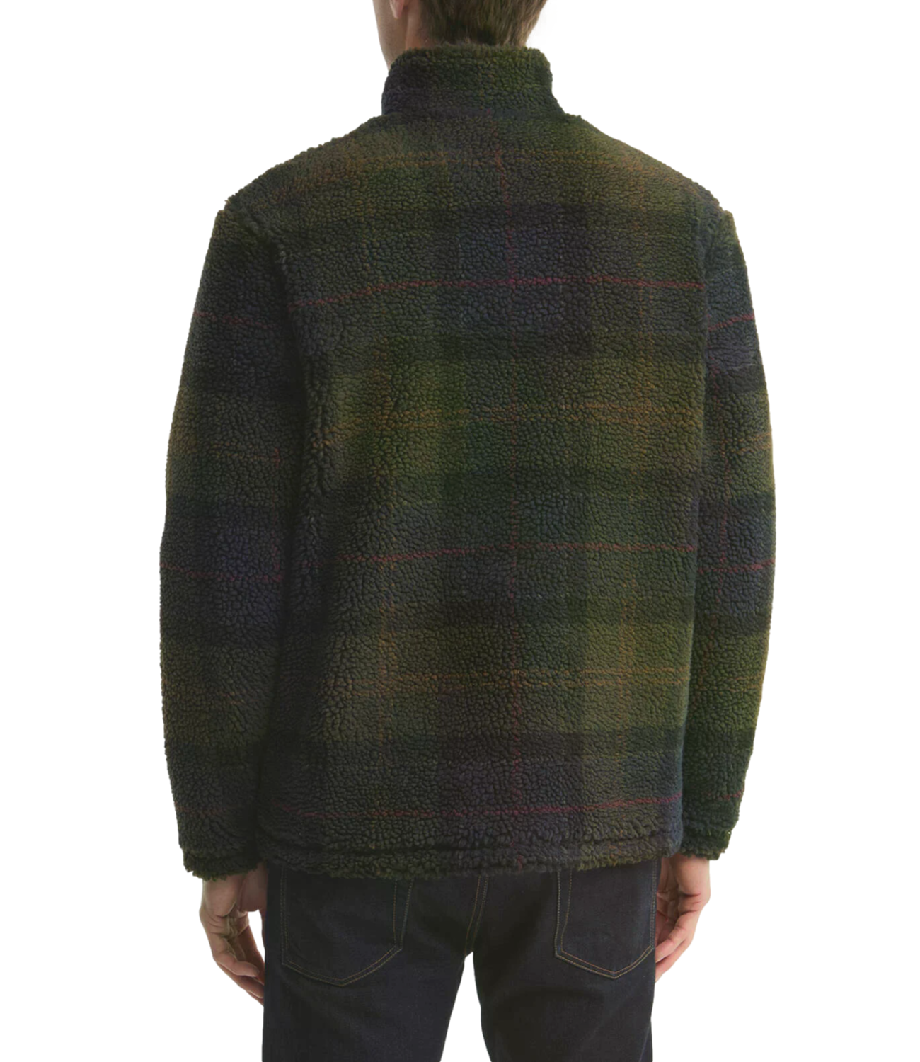 Barbour felpa pile Tartan