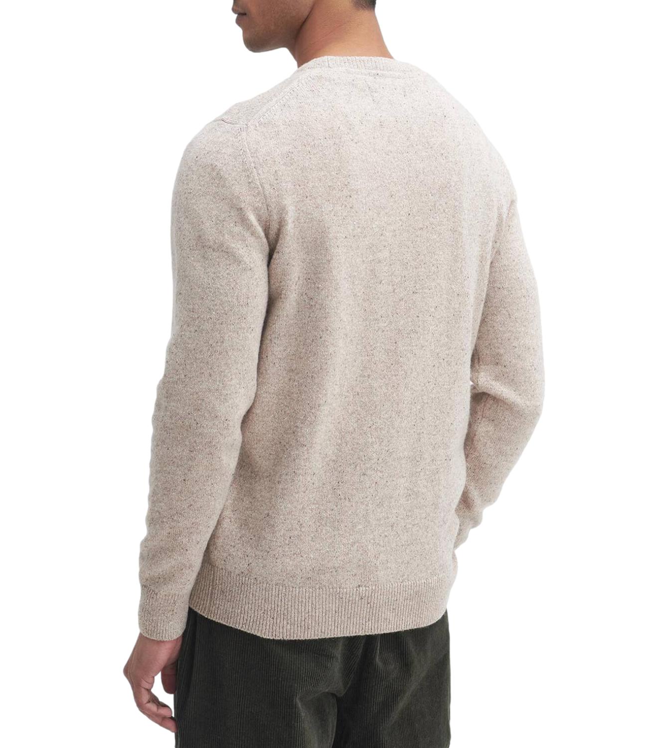 Barbour maglia in lana Essential Tisbury beige