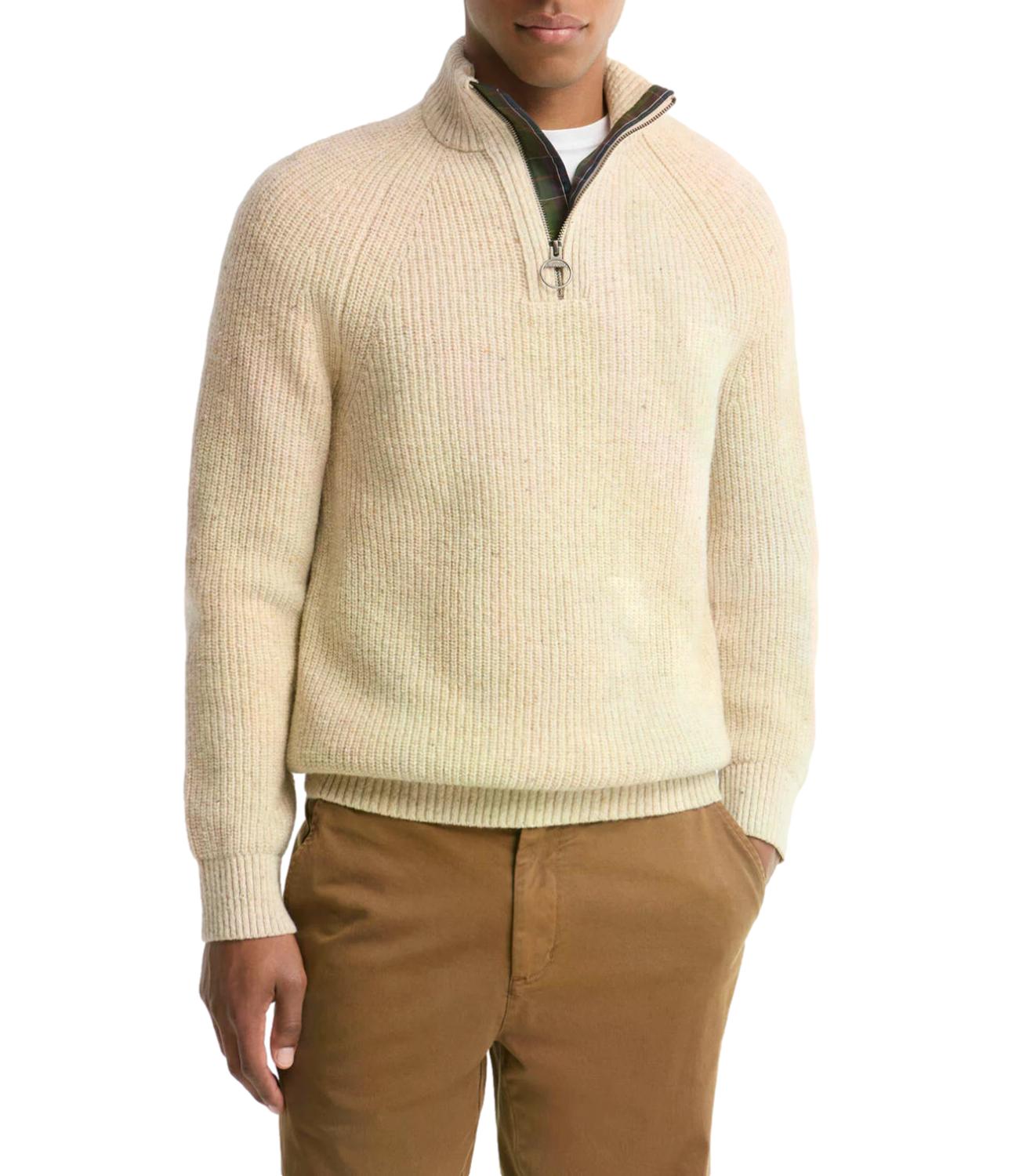 Barbour maglia Essentials Fleck Half Zip