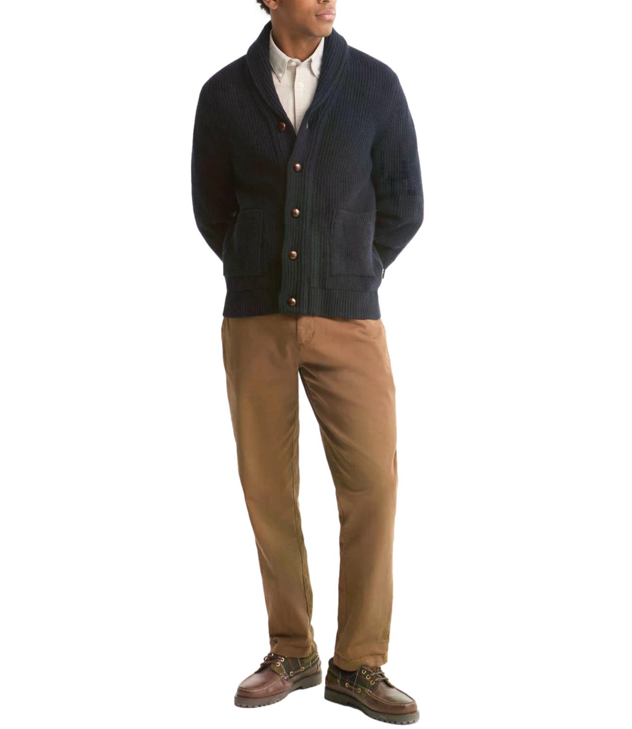 Hartland Knitted Cardigan cardigan blue
