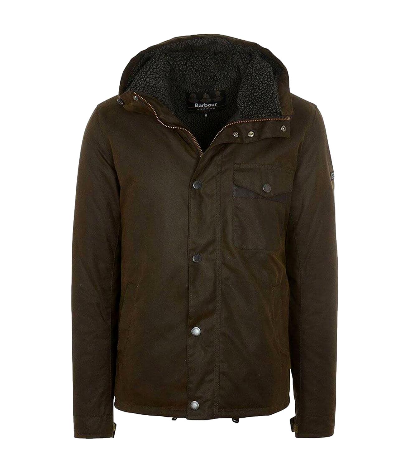 GiubbinoBarbour Kevlar Wax Jacket green uomo