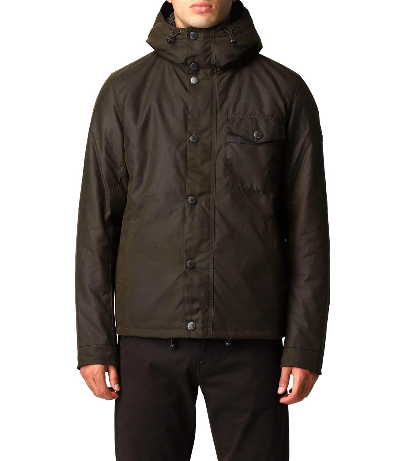 GiubbinoBarbour Kevlar Wax Jacket green uomo