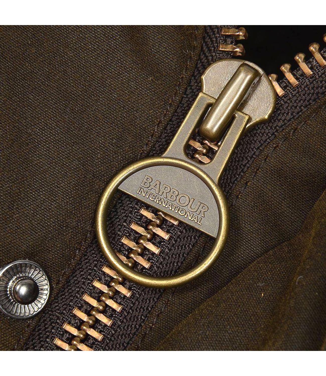 GiubbinoBarbour Kevlar Wax Jacket green uomo