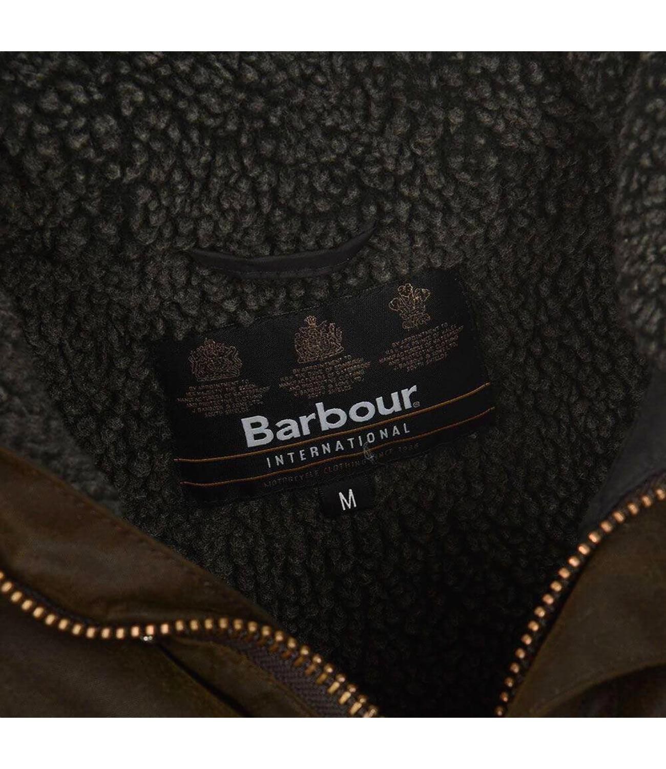 GiubbinoBarbour Kevlar Wax Jacket green uomo