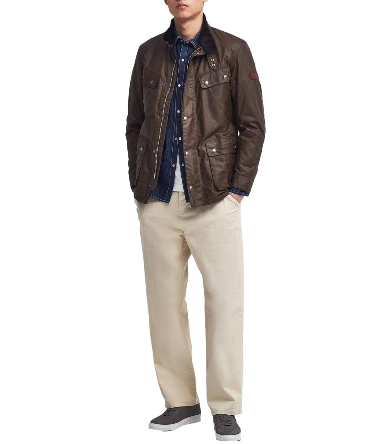 Barbour giacca Duke marrone uomo