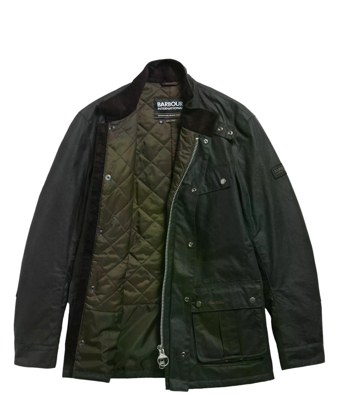 Barbour Giacca Duke verde sage uomo