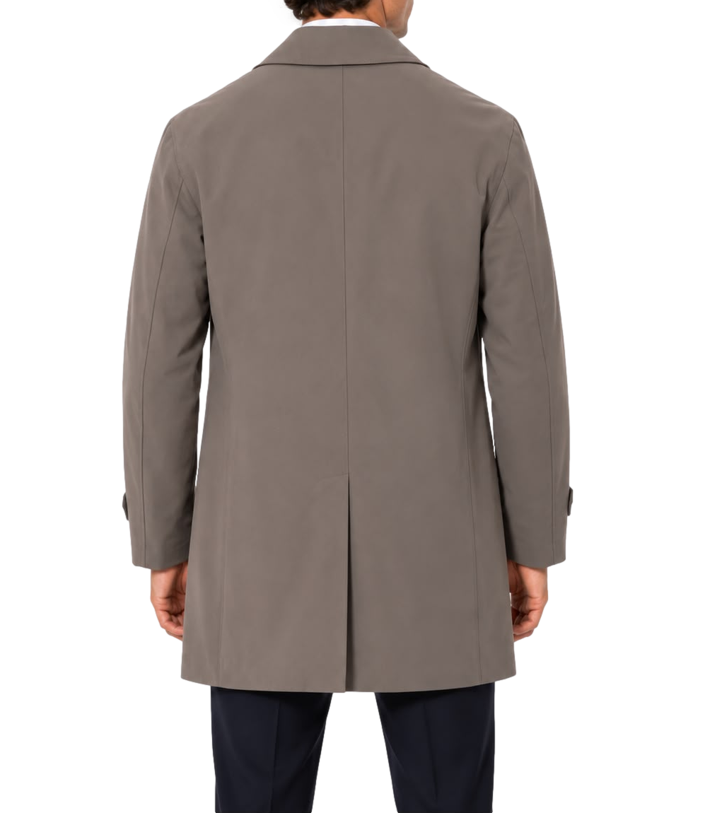 Cappotto Bharnaba artemisia marrone testa di moro