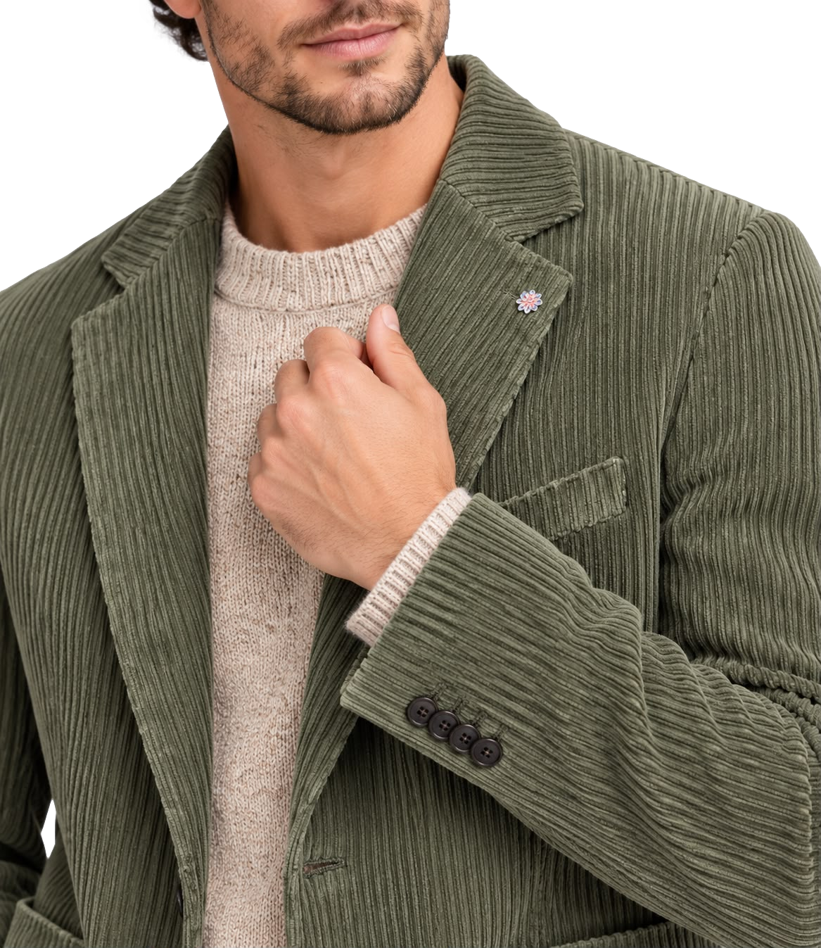 Giacca Bharnaba verde militare Ripasso
