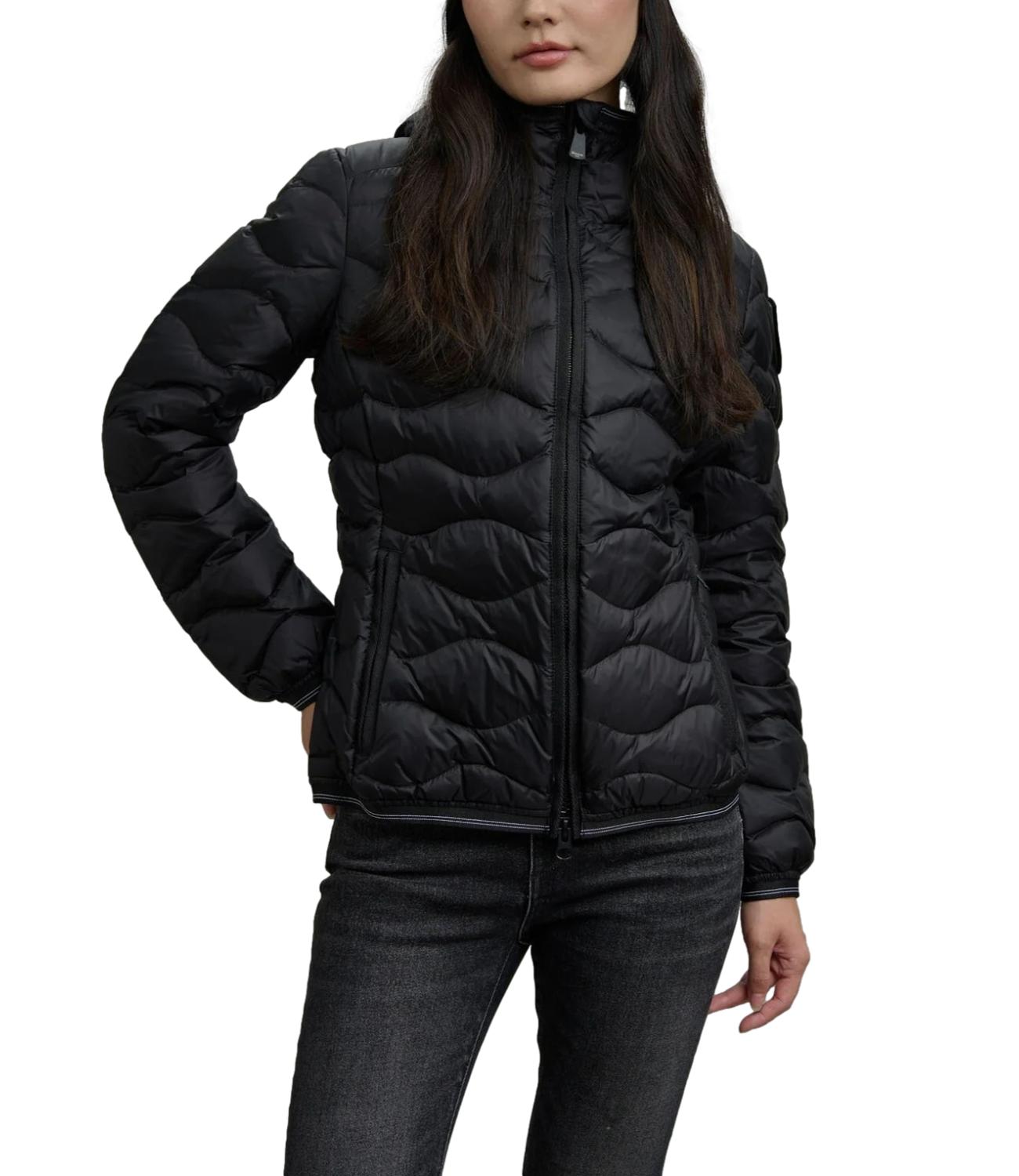 Blauer Piumino a Onde Camelia nero