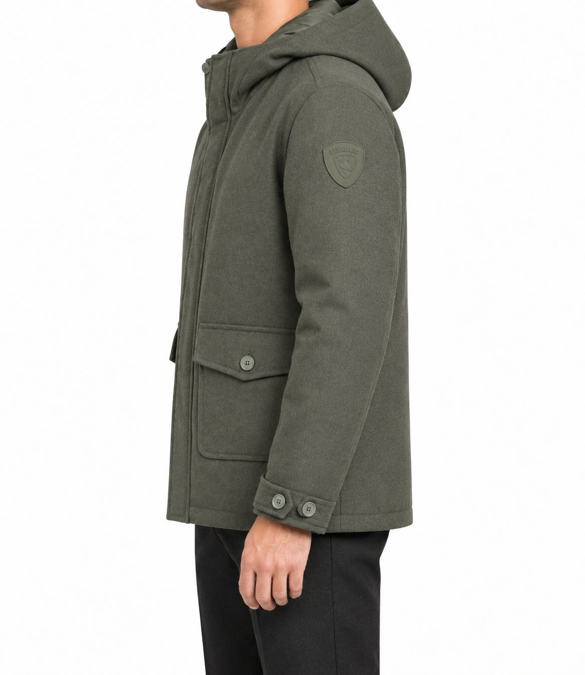 Blauer giubbino Minden grigio asfalto uomo