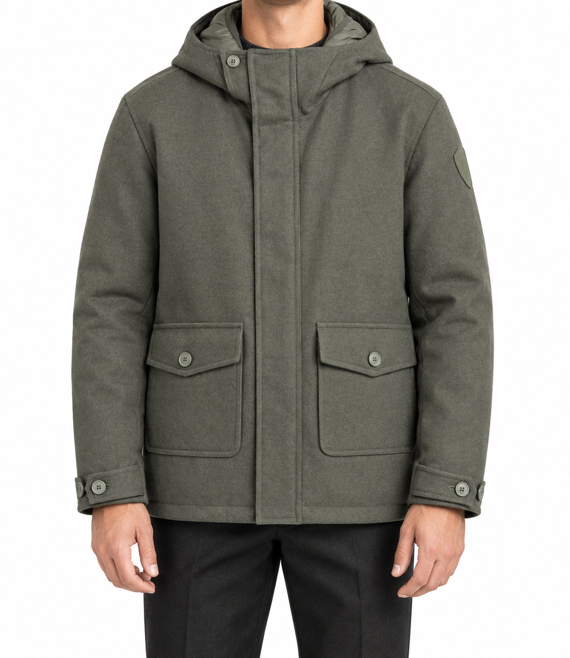 Blauer giubbino Minden grigio asfalto uomo