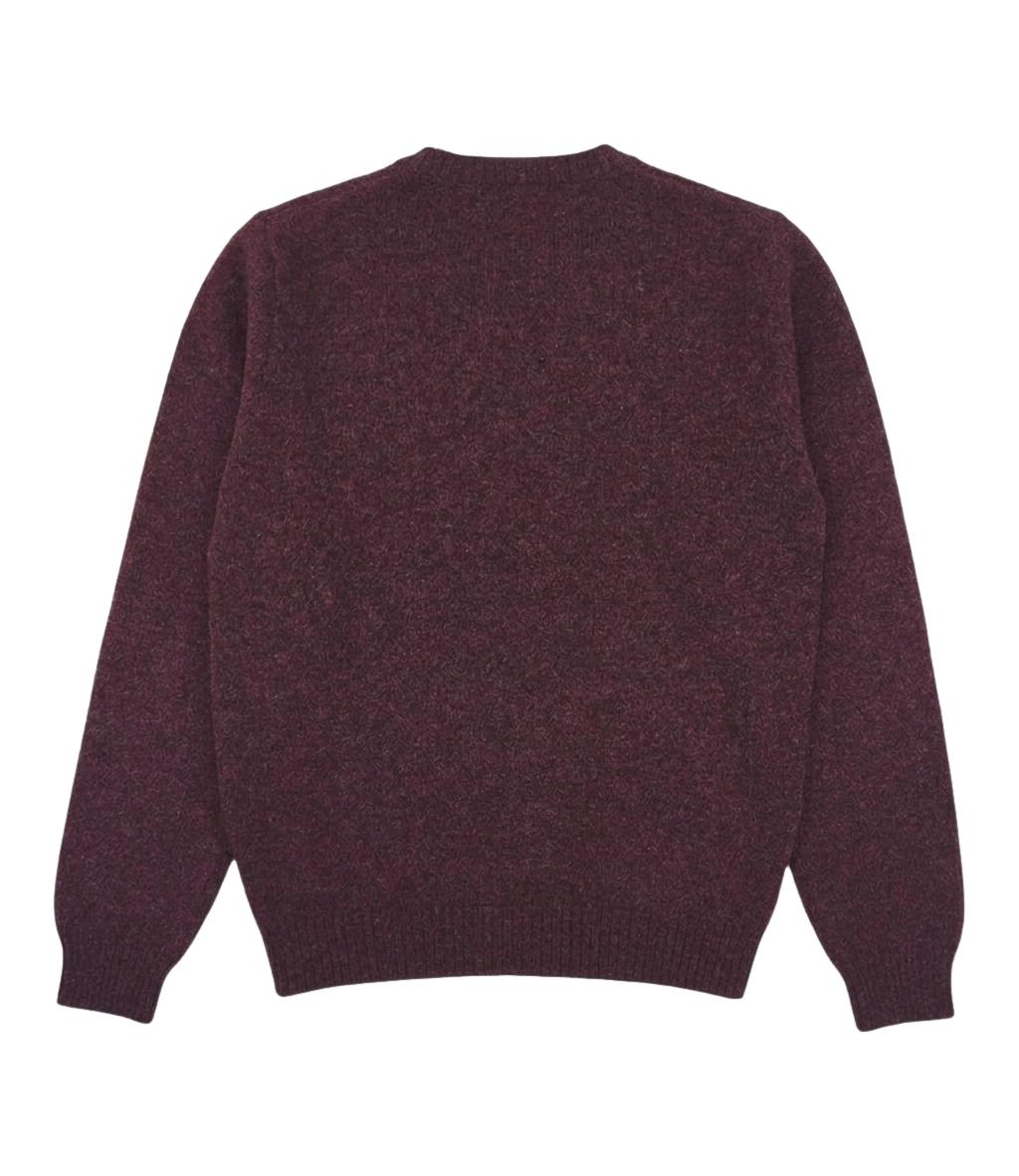 Maglione girocollo shetland