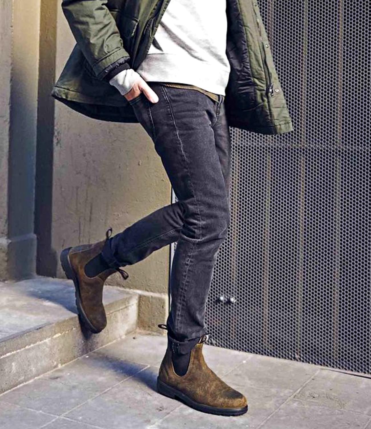 1615 Dark Olive Waxed Suede