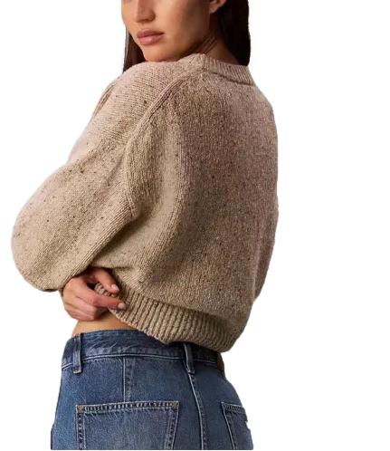 Pullover donna Calvin klein color beige