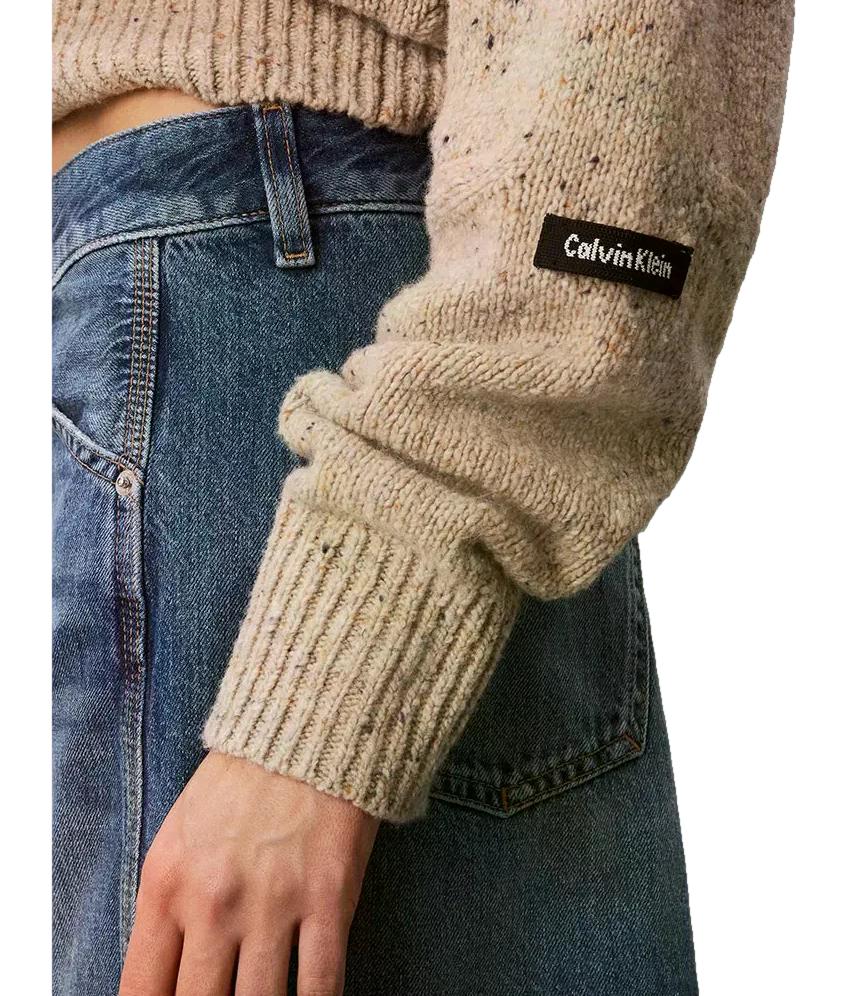 Pullover donna Calvin klein color beige