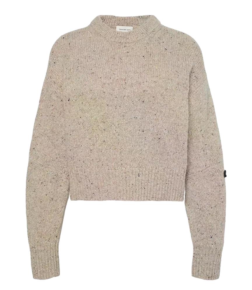 Pullover donna Calvin klein color beige