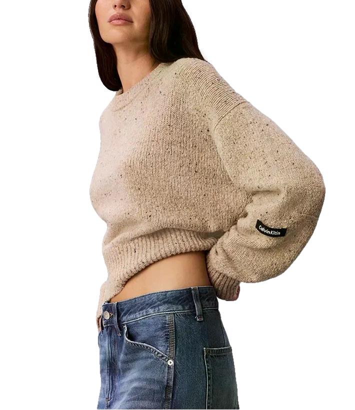 Pullover donna Calvin klein color beige