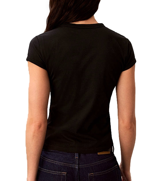 T-shirt nera Carvin Klein donna