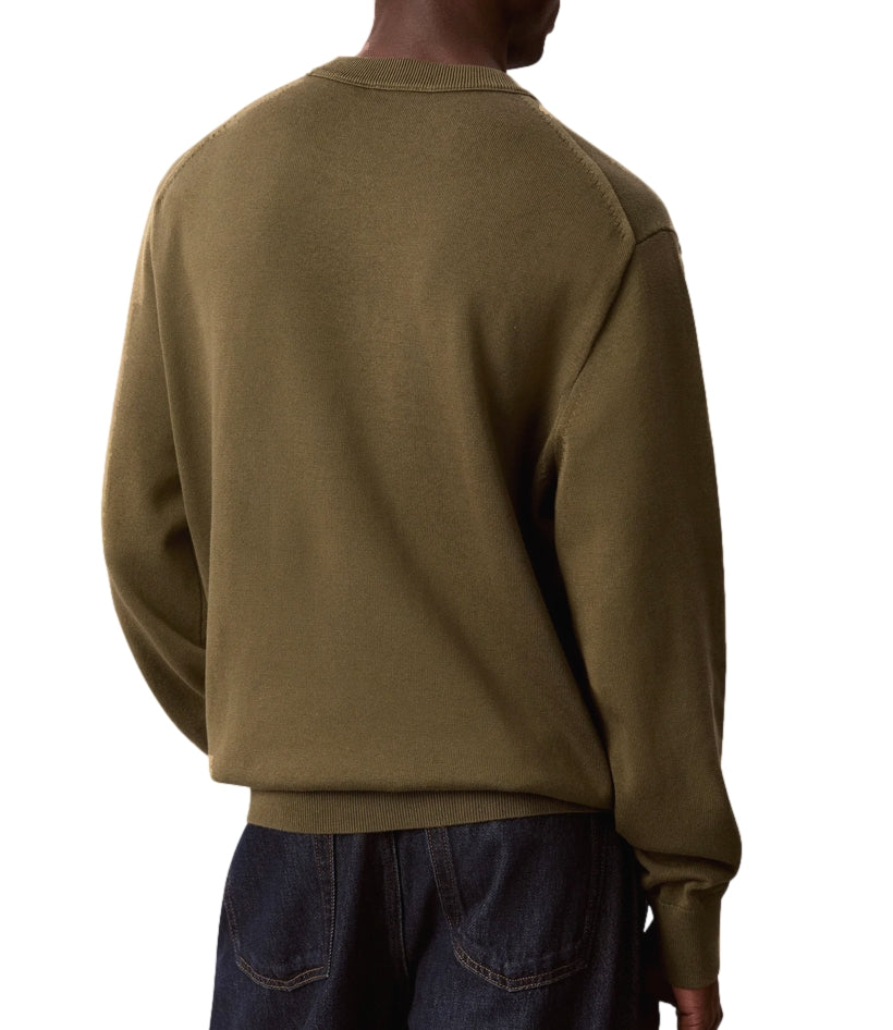 Calvin Klein Pullover Olive Night Uomo