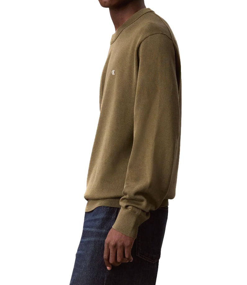 Calvin Klein Pullover Olive Night Uomo
