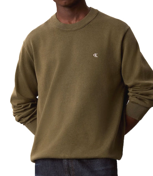 Calvin Klein Pullover Olive Night Uomo