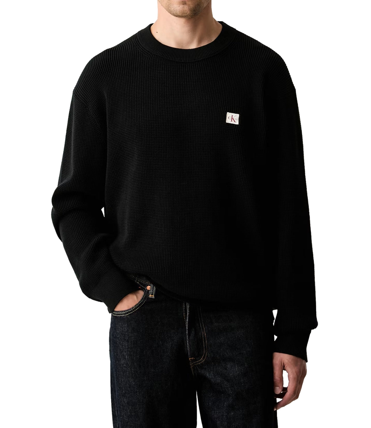 Calvin Klein Pullover Black Uomo