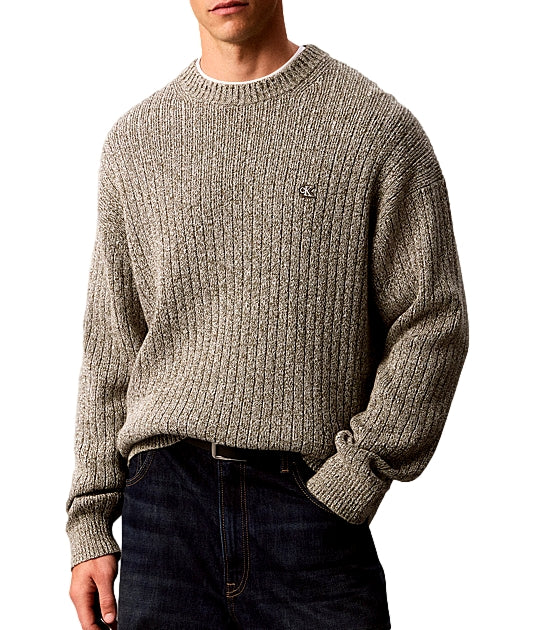 Calvin Klein maglione verde oliva uomo