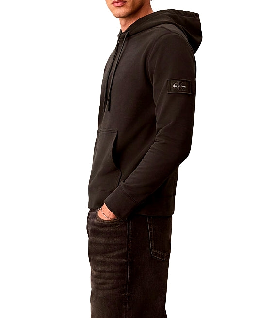 Calvin Klein Felpa con cappuccio moro uomo