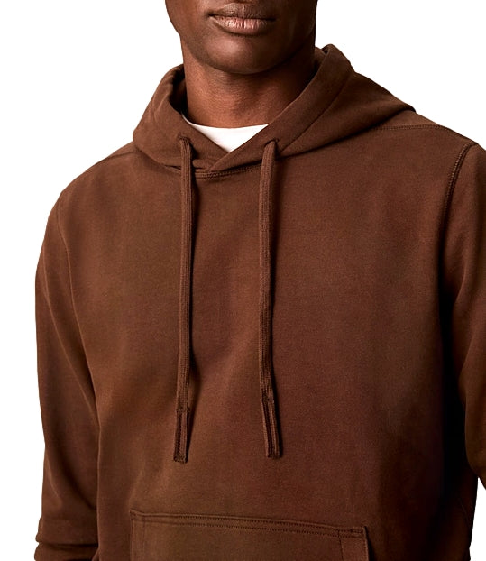Calvin Klein Felpa con cappuccio marrone uomo
